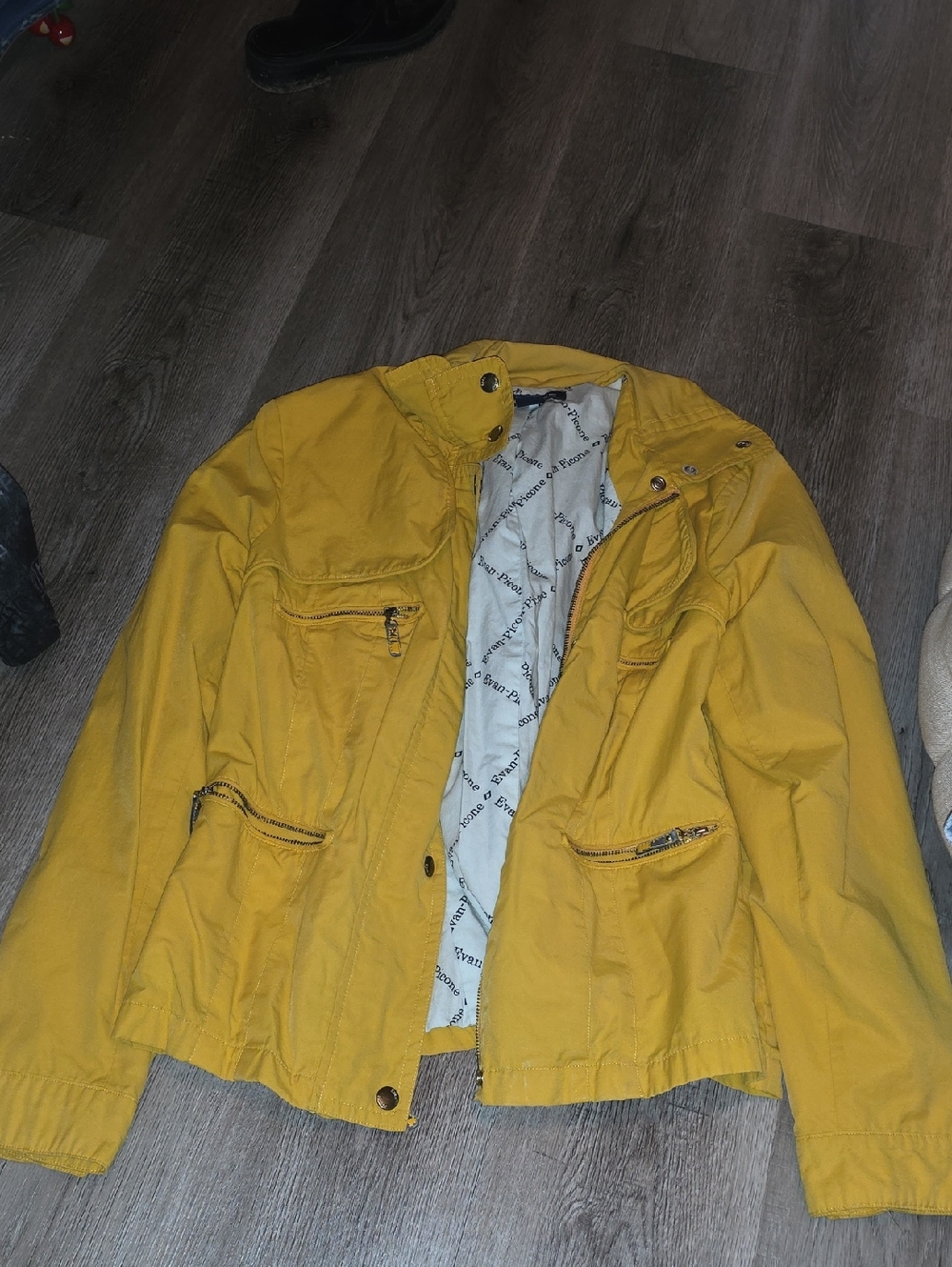 Mustard Yellow Utility Jacket